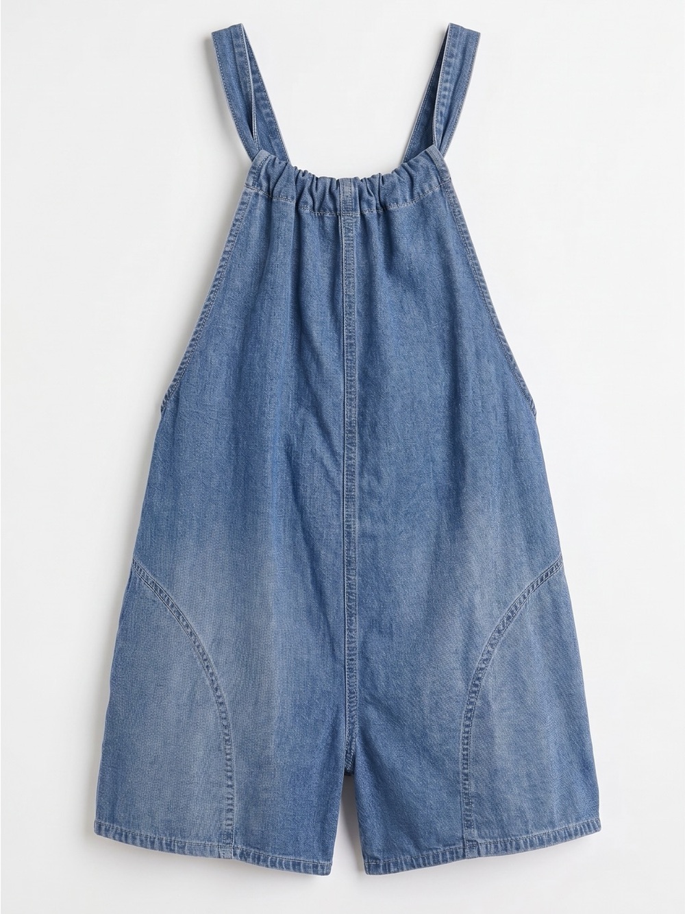 Denim Shortalls Romper - Overalls Summer Fall Oversized